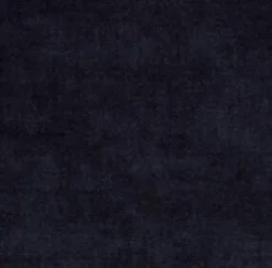 Christine Kröncke 2-Sitzer-Sofas|Sofa Hailey Stoff Eloy 052 Navy Blue Gestell Metall 15 Rauchbraun Hocker Stoff Chameleon 086 Grau-Blau mit Hocker