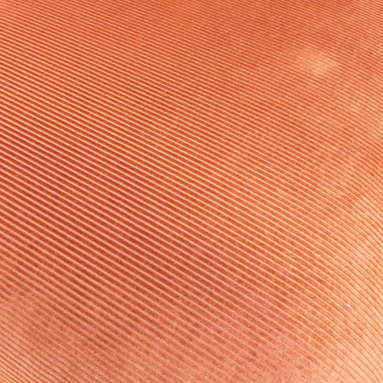 COR 3-Sitzer-Sofas|Sofa Jalis 21 Stoff 9072 Kürbis Orange Rot Nahtband 5091 Mittelgrau