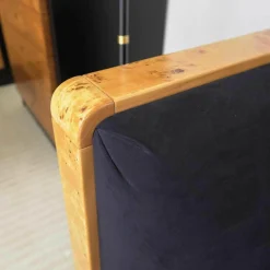 Thörmer 2-Sitzer-Sofas|Sofa La Difference Stoff Alcantara Schwarz Mit 2 Kissen