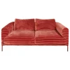 IP Design 2-Sitzer-Sofas|Sofa Loop 2/75 Stoff Glory IP1791-262 Rot Füße Rot