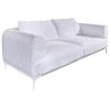 IP Design 2-Sitzer-Sofas|Sofa Loop 2/75 Stoff Glory IP1791-171 Weiß Gestell Weiß