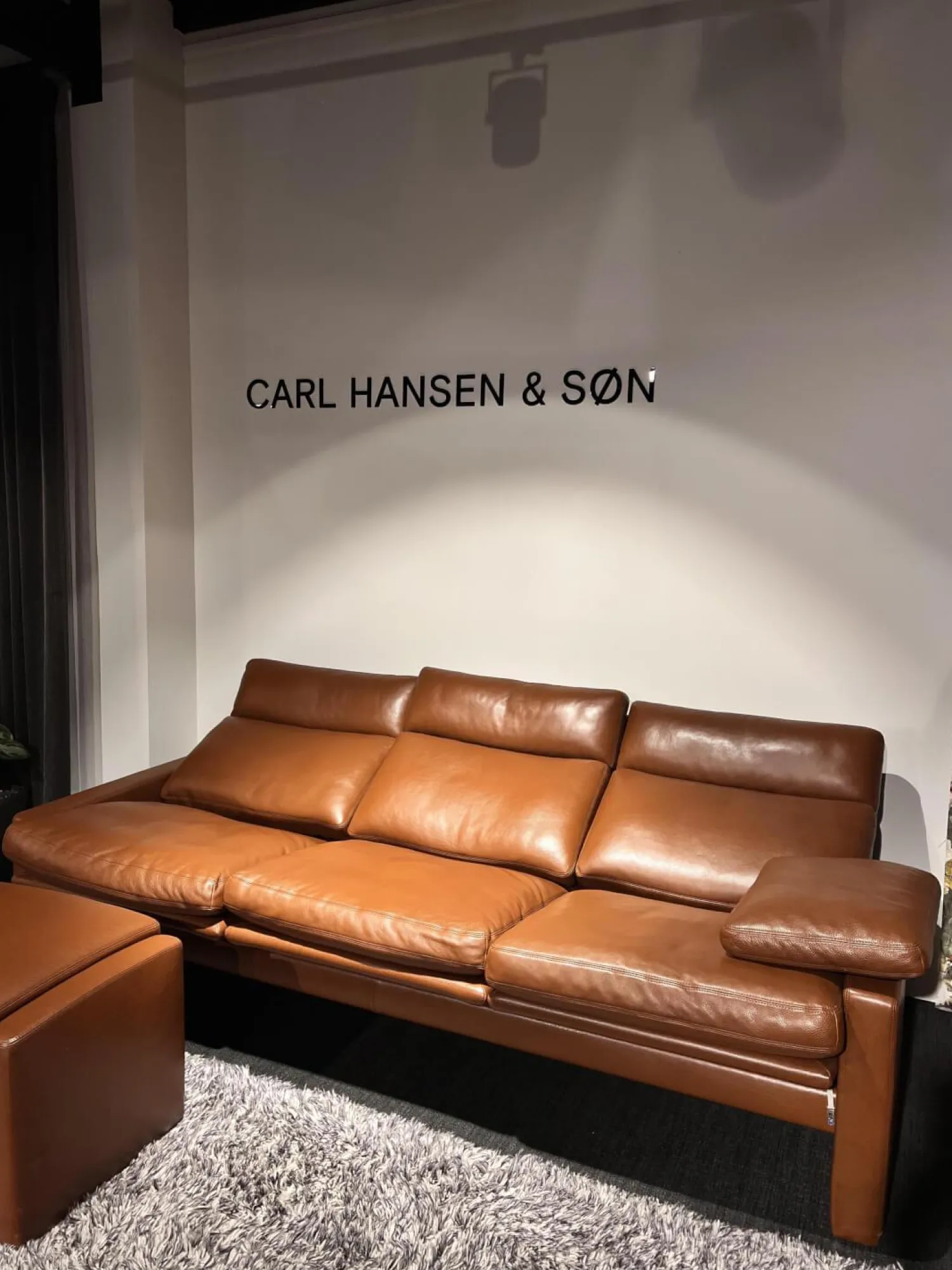 Erpo 3-Sitzer-Sofas|Sofa Manhattan 250 Leder Sierra Antik 001 Braun Gestell Stahl Inklusive Hocker Soho Und Kissen
