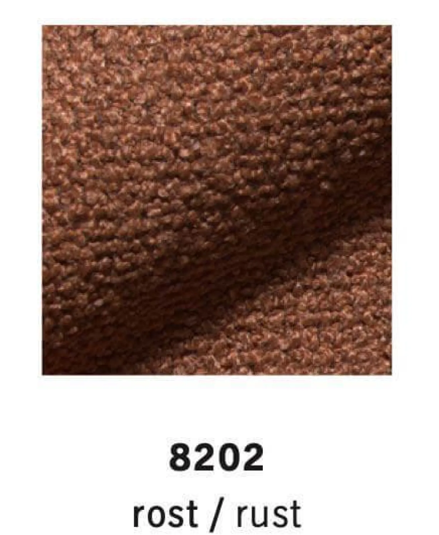 COR Ecksofas|Sofa Mell Lounge Stoff 8202 Rost Orange Metallfüße Chrom