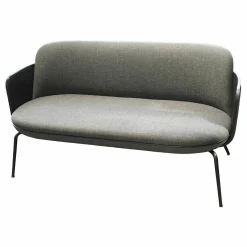 Wittmann 2-Sitzer-Sofas|Sofa Merwyn Lounge 135 29625 Stoff Hagen Graphit Grau Aussen Keder Schwarz