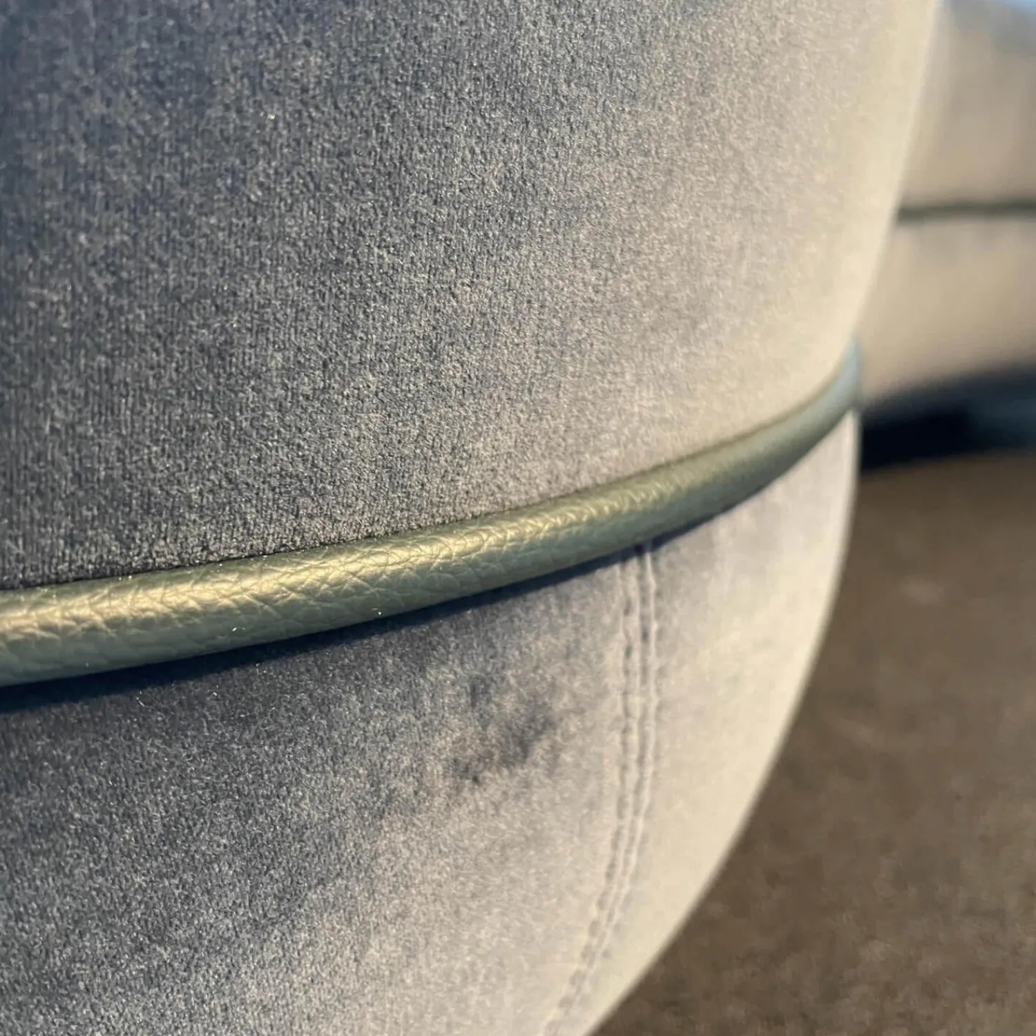 Wittmann 2-Sitzer-Sofas|Sofa Miles Lounge Stoff Grau