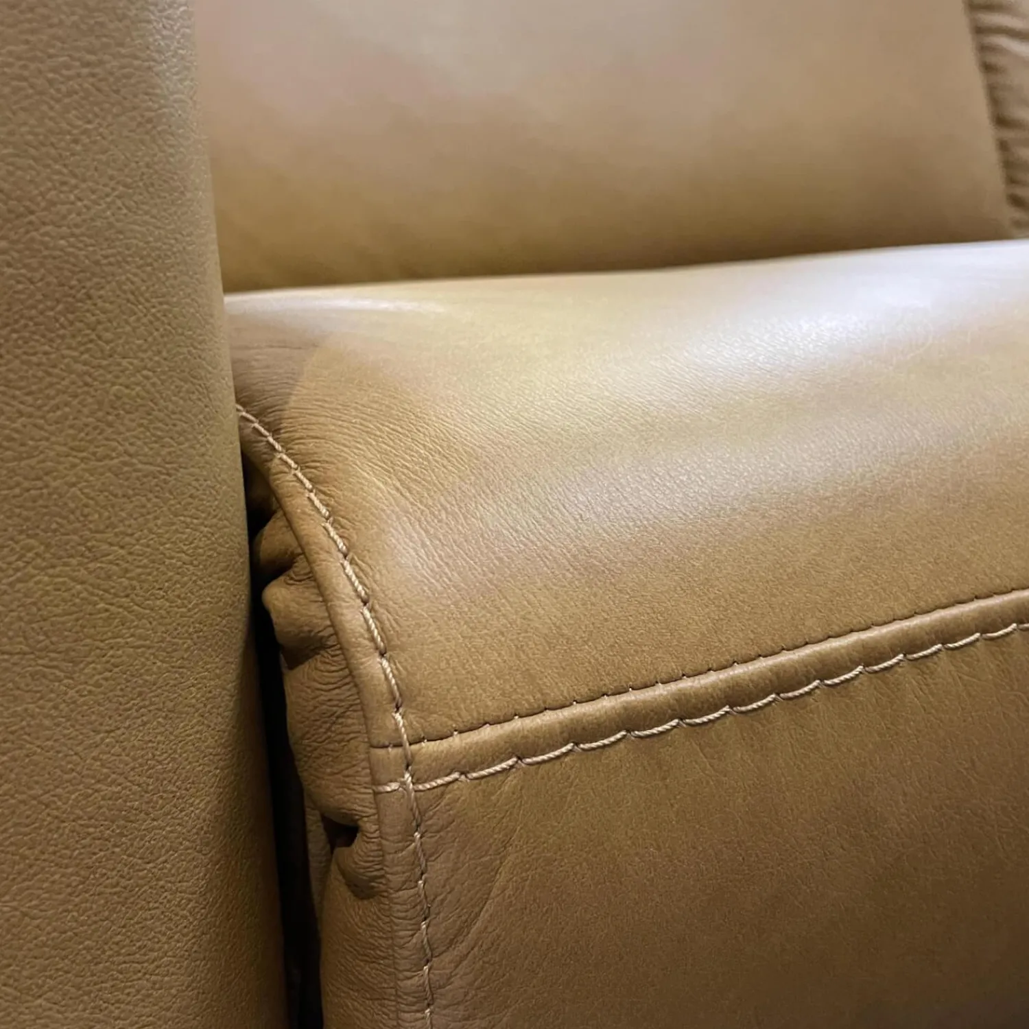 W. Schillig Ecksofas|Sofa Miroo Bezug Leder Z69 Farbe 52 Kurkuma
