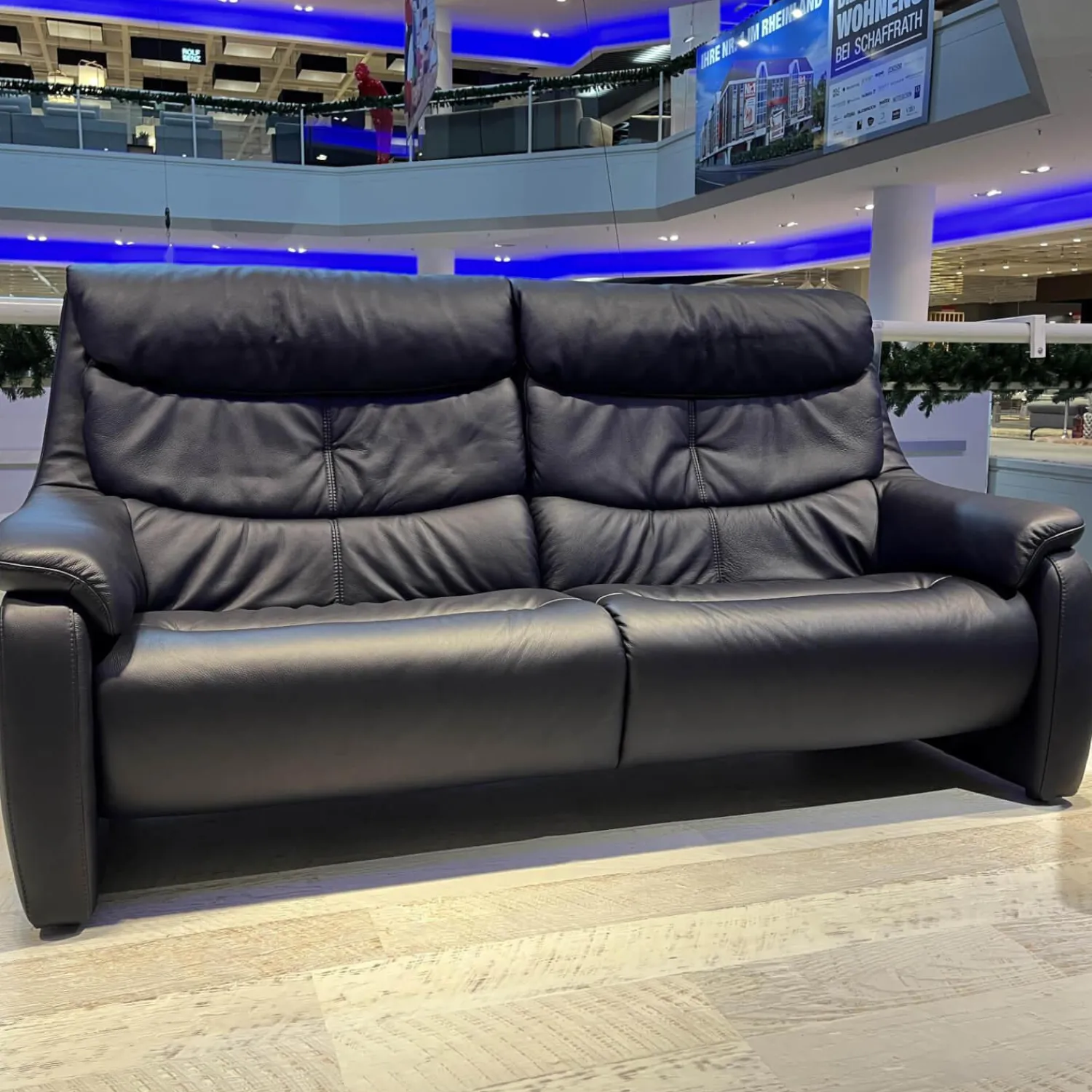 himolla 3-Sitzer-Sofas|Sofa Mondo Satyr 3-Sitzig Bezug Leder 24 Longru Pazifik Sitz Superlastic Soft