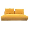 COR 2-Sitzer-Sofas|Sofa Moss 74211 Bezug Stoff 8164 Curry Gelb Füße Feinstruktur Schwarzbraun