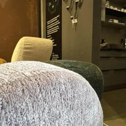 Brühl 2-Sitzer-Sofas|Sofa Mosspink Stoff 4401 92 Grau 75 Gelb 45 Creme 35 Grün 80 Rosa Füße Eiche Dunkel Geölt