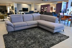 Musterring Ecksofas|Sofa MR9200 Stoff Nevio Stone mit Funktionen