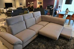 Musterring Ecksofas|Sofa MR9200 Stoff Nevio Stone mit Funktionen