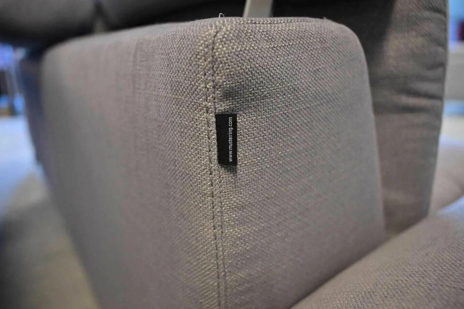 Musterring Ecksofas|Sofa MR9200 Stoff Nevio Stone mit Funktionen