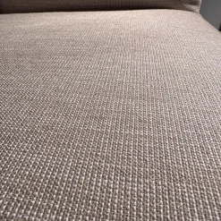 Musterring 2-Sitzer-Sofas|Sofa MR6045E Bezug Stoff Jab 12071 Beige Grau Füße Stahl Lackiert Schwarz Inklusive Einem Lendenkissen Und Einer Kopfstütze