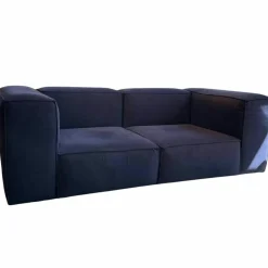 Living Divani 2-Sitzer-Sofas|Sofa Neowall Stoff Crush II Navy K5033 105