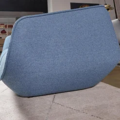 COR 2-Sitzer-Sofas|Sofa Nook Innen Stoff 8214 Blau Petrol Außen Stoff 8206 Nordic Blau