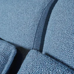 COR 2-Sitzer-Sofas|Sofa Nook Innen Stoff 8214 Blau Petrol Außen Stoff 8206 Nordic Blau