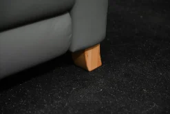 Steinpol 2-Sitzer-Sofas|Sofa Orion Aurelia Leder Dolcia Steingrau