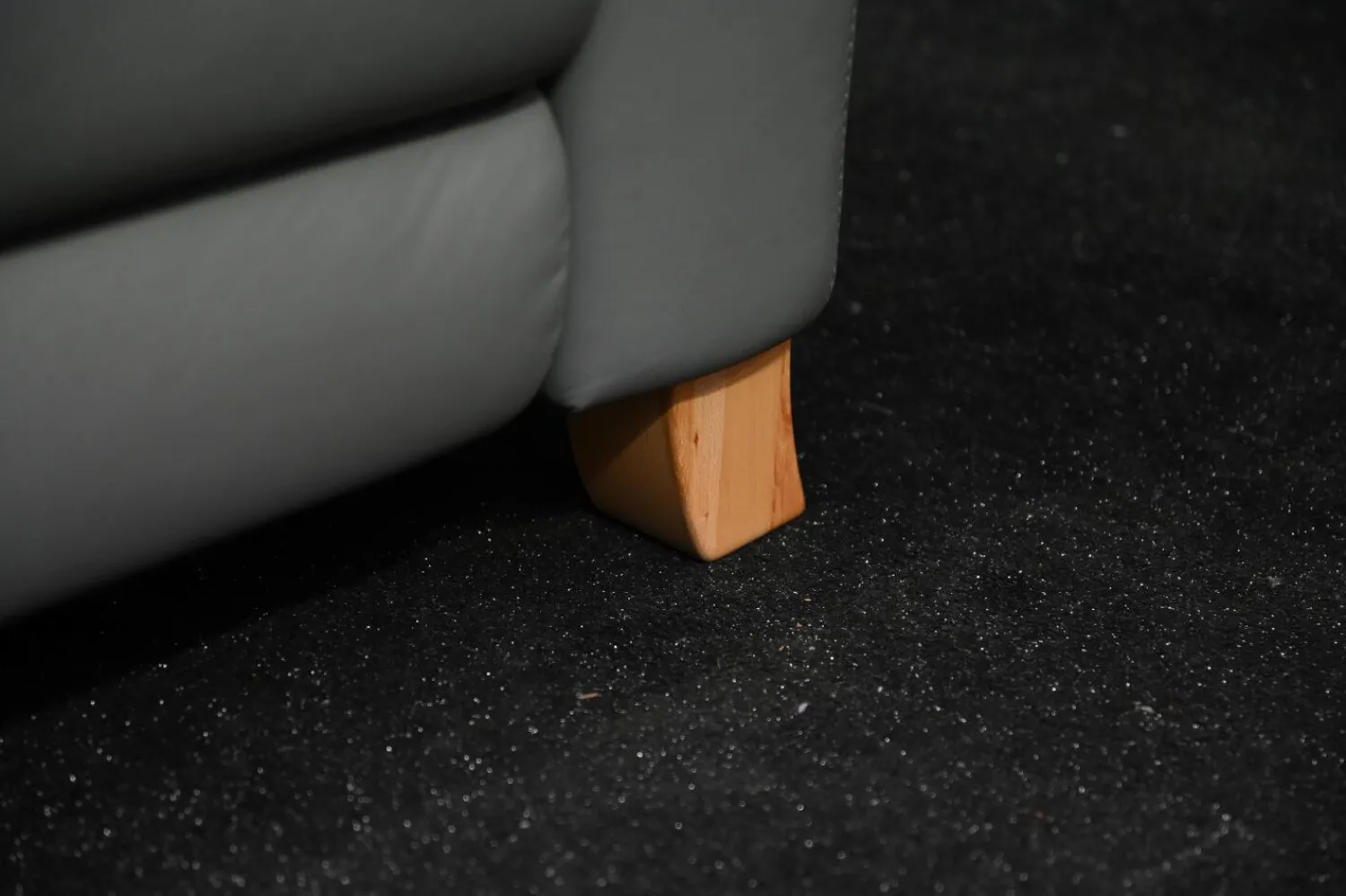 Steinpol 2-Sitzer-Sofas|Sofa Orion Aurelia Leder Dolcia Steingrau