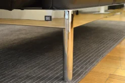 Rolf Benz 2-Sitzer-Sofas|Sofa Plura L-SOB-BS 380/186 Leder 38.105 Graubraun mit Verstellfunktionen