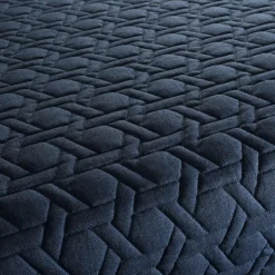 Bielefelder Werkstätten 2-Sitzer-Sofas|Sofa Polo Living Stoff Chivasso Cape Town CH2998 083 Mittelblau Füße Nussbaum