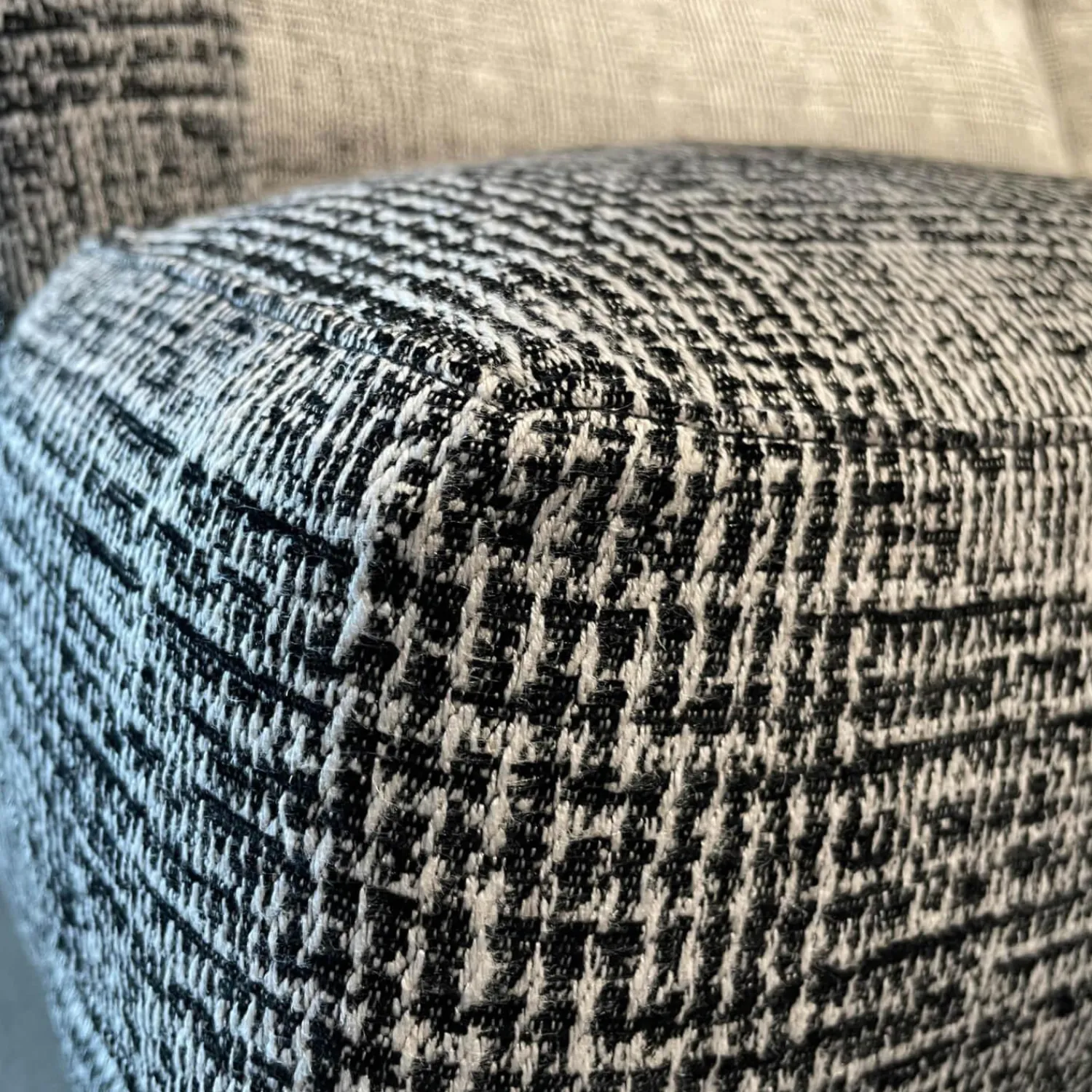 Bielefelder Werkstätten 2-Sitzer-Sofas|Sofa Polo Lounge Stoff BW-1769-191 Scott Fuß Schwarz Gebeizt