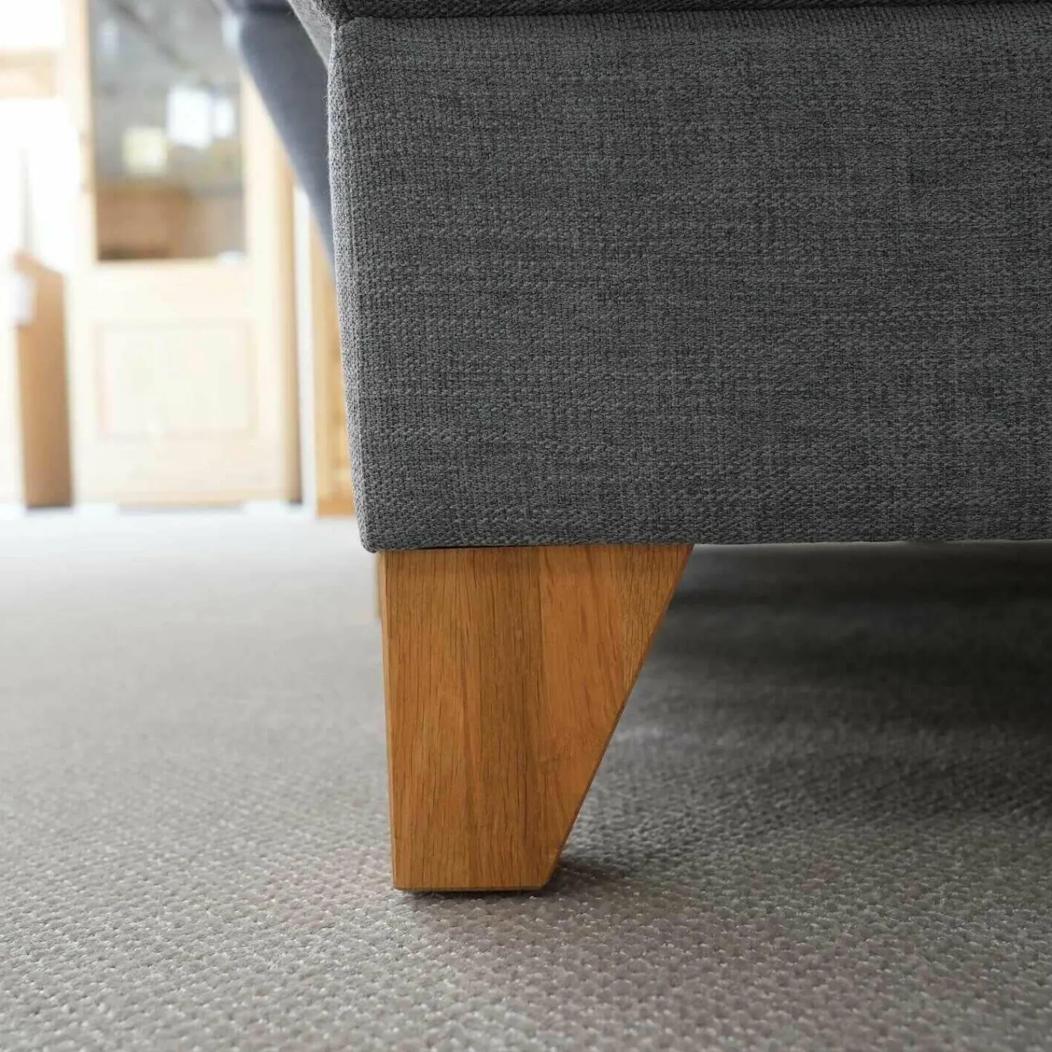 Ponsel Ecksofas|Sofa S189 Calisto Stoff 0815 Grau 18