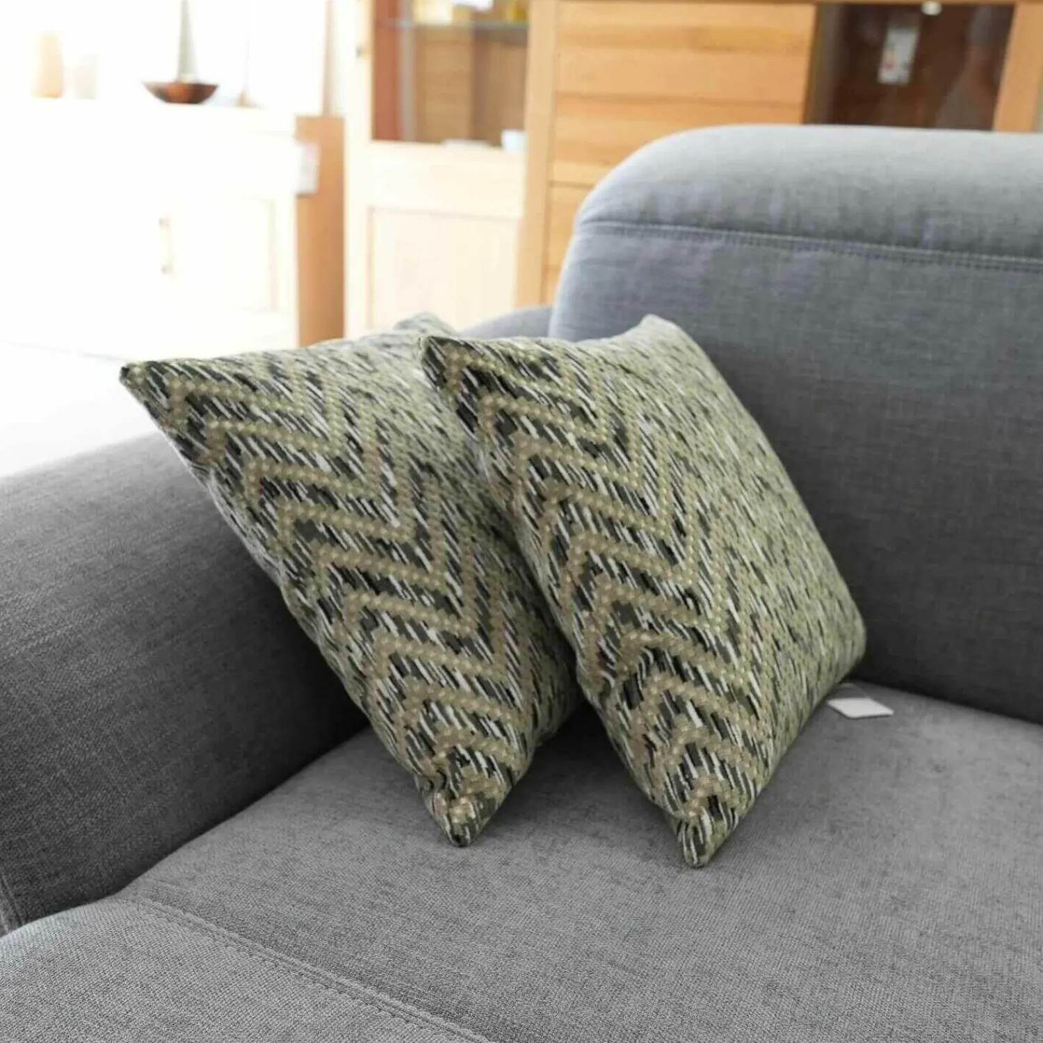 Ponsel Ecksofas|Sofa S189 Calisto Stoff 0815 Grau 18