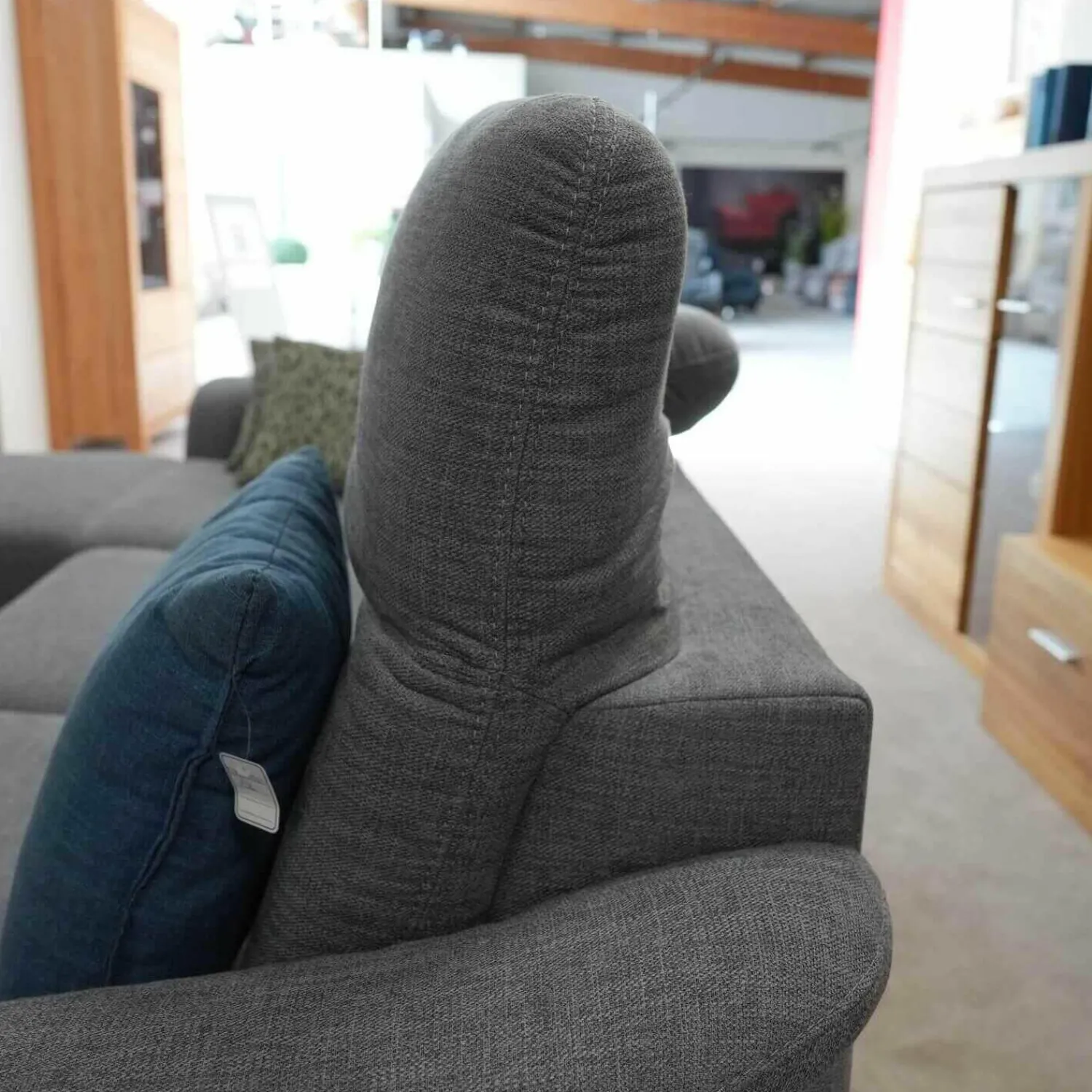 Ponsel Ecksofas|Sofa S189 Calisto Stoff 0815 Grau 18