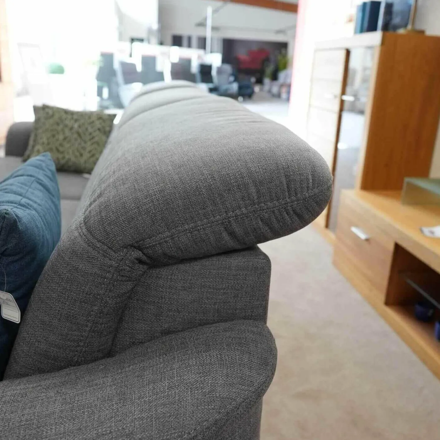 Ponsel Ecksofas|Sofa S189 Calisto Stoff 0815 Grau 18