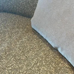 Moroso 2-Sitzer-Sofas|Sofa Salon Nana Stoff A1509 Zero 0003 Senape Fuß 641 RAL 7016 Anthrazit