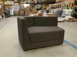 COR 2-Sitzer-Sofas|Sofa Scope Stoff Steelcut Trio 282 Grau Braun