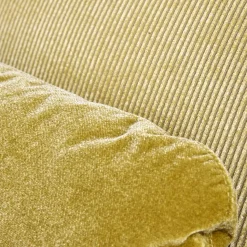 Brühl 2-Sitzer-Sofas|Sofa 2-Sitzer Bongo Bay Stoff 4490 Farbe 75 Gelb Inklusive 2 Kissen