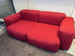 Hay 2-Sitzer-Sofas|Sofa 2-Sitzer Mags Soft Bezug Hallingdal 687 Naht Dark Grey