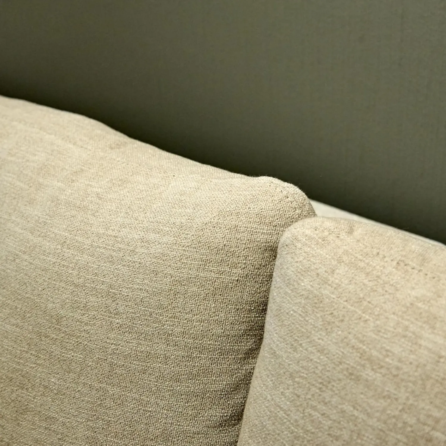 Bielefelder Werkstätten 2-Sitzer-Sofas|Sofa Spirit Stoff Simple Fb 080 Gestell Holz Esche Metallfuß Chrom Glanz