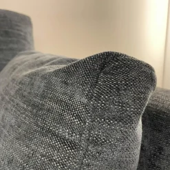 Ventura 2-Sitzer-Sofas|Sofa Swing 92 Stoff Grau Gestell Metall