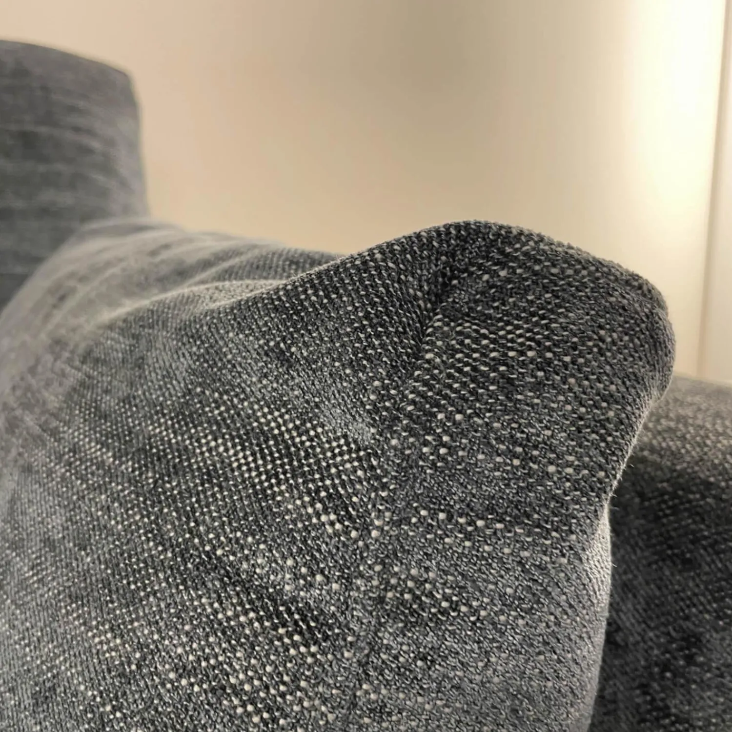 Ventura 2-Sitzer-Sofas|Sofa Swing 92 Stoff Grau Gestell Metall