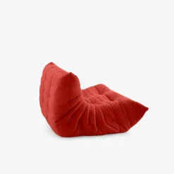 Ligne Roset 2-Sitzer-Sofas|Sofa Togo Stoff Alcantara A Goya Red Rot