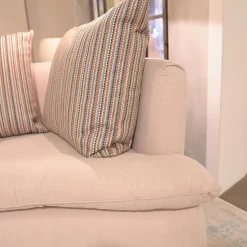 Domicil Ecksofas|Sofaecke Donna Stoff Cozy 073 mit Rückenkissen Stoff Ditton 05