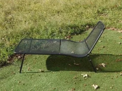 Emu Gartenliegen|Sonnenliege Round Stahl 24 Nero