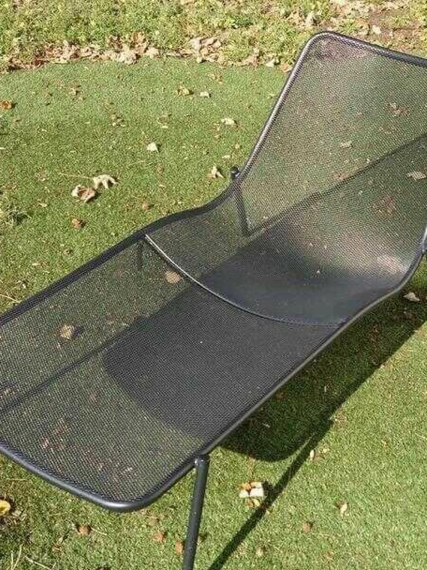 Emu Gartenliegen|Sonnenliege Round Stahl 24 Nero