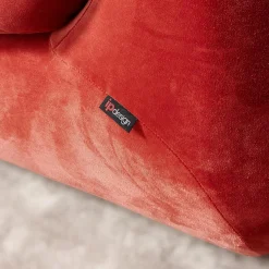 IP Design 2-Sitzer-Sofas|Soulmate Sofa 220/110 Stoff City Velvet Reloaded CA7832/063 Rot