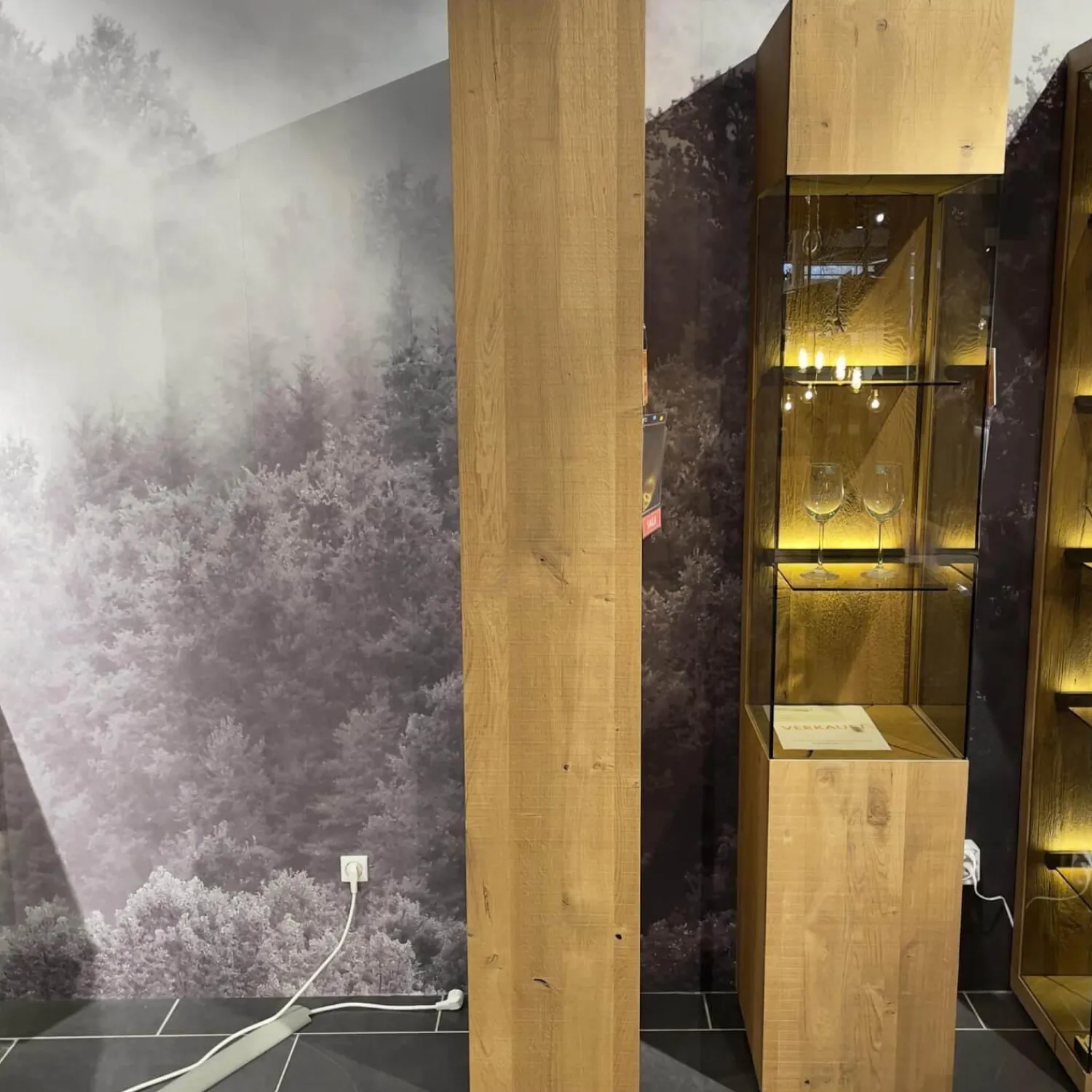 Hartmann Regale|Standelement Benjo Kerneiche Umato Sägerau Gebürstet