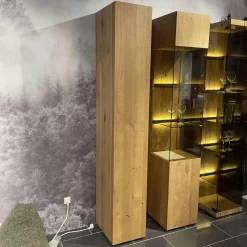 Hartmann Regale|Standelement Benjo Kerneiche Umato Sägerau Gebürstet