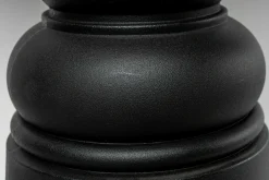 Moooi Beistelltische|Stehtisch Container Table Platte Holz Orange RAL 2004 Fuß Schwarz