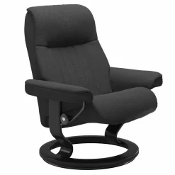 Stressless Relaxsessel|Crown L Classic Base Stoff Calido Dark Grey