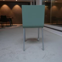 Vitra Einzelstühle|Stuhl 03 Sitzschalenfarbe Mint Untergestell Pulverbeschichtet Silber Glatt