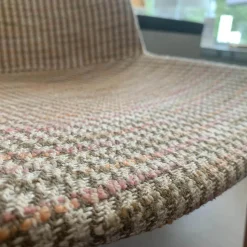 MDF Italia Einzelstühle|Stuhl Aiku Soft Stoff D Fall Gestell Rosegold Glänzend