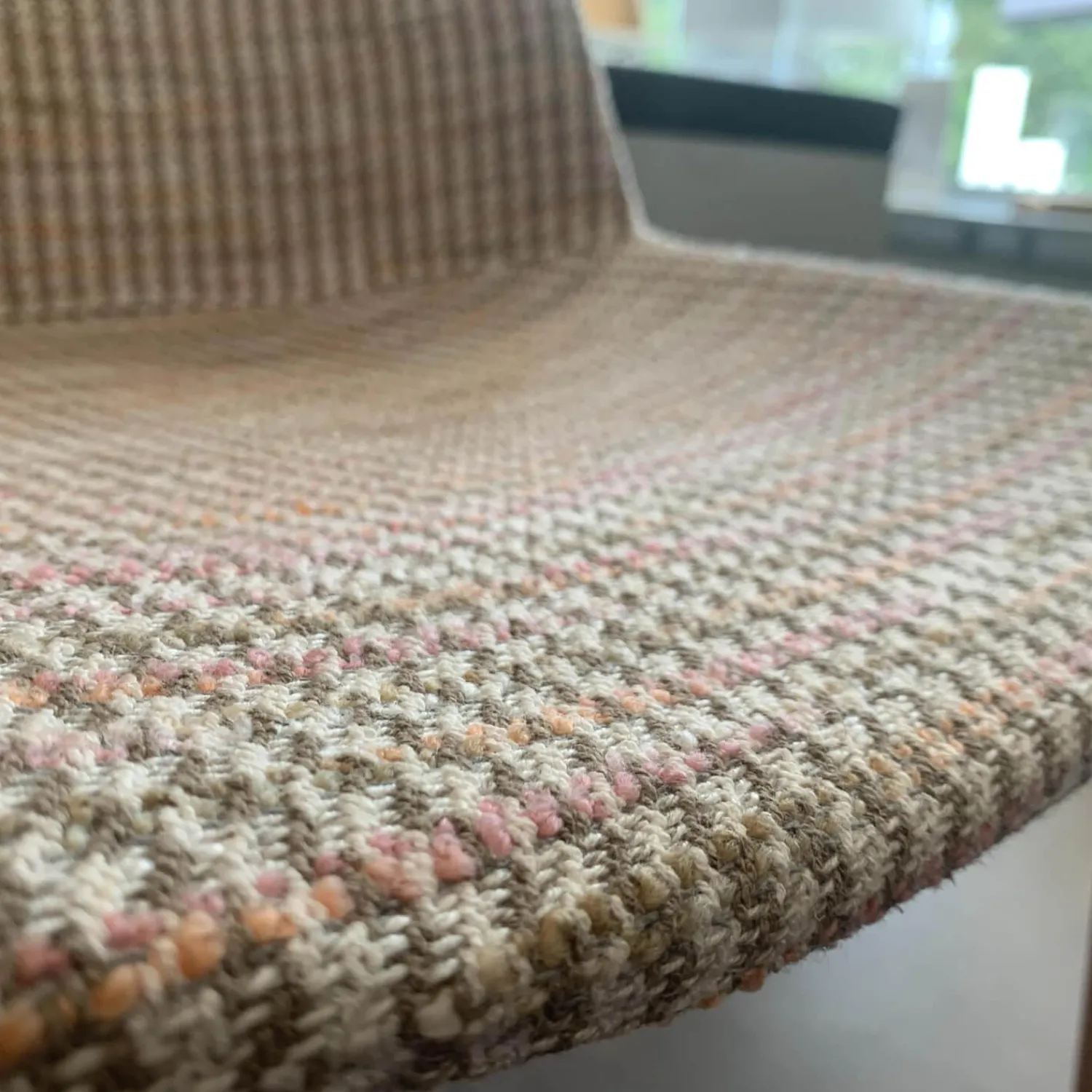 MDF Italia Einzelstühle|Stuhl Aiku Soft Stoff D Fall Gestell Rosegold Glänzend