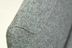 COR Einzelstühle|Stuhl dia Stoff 95 9654 Melange Metalluntergestell Verchromt