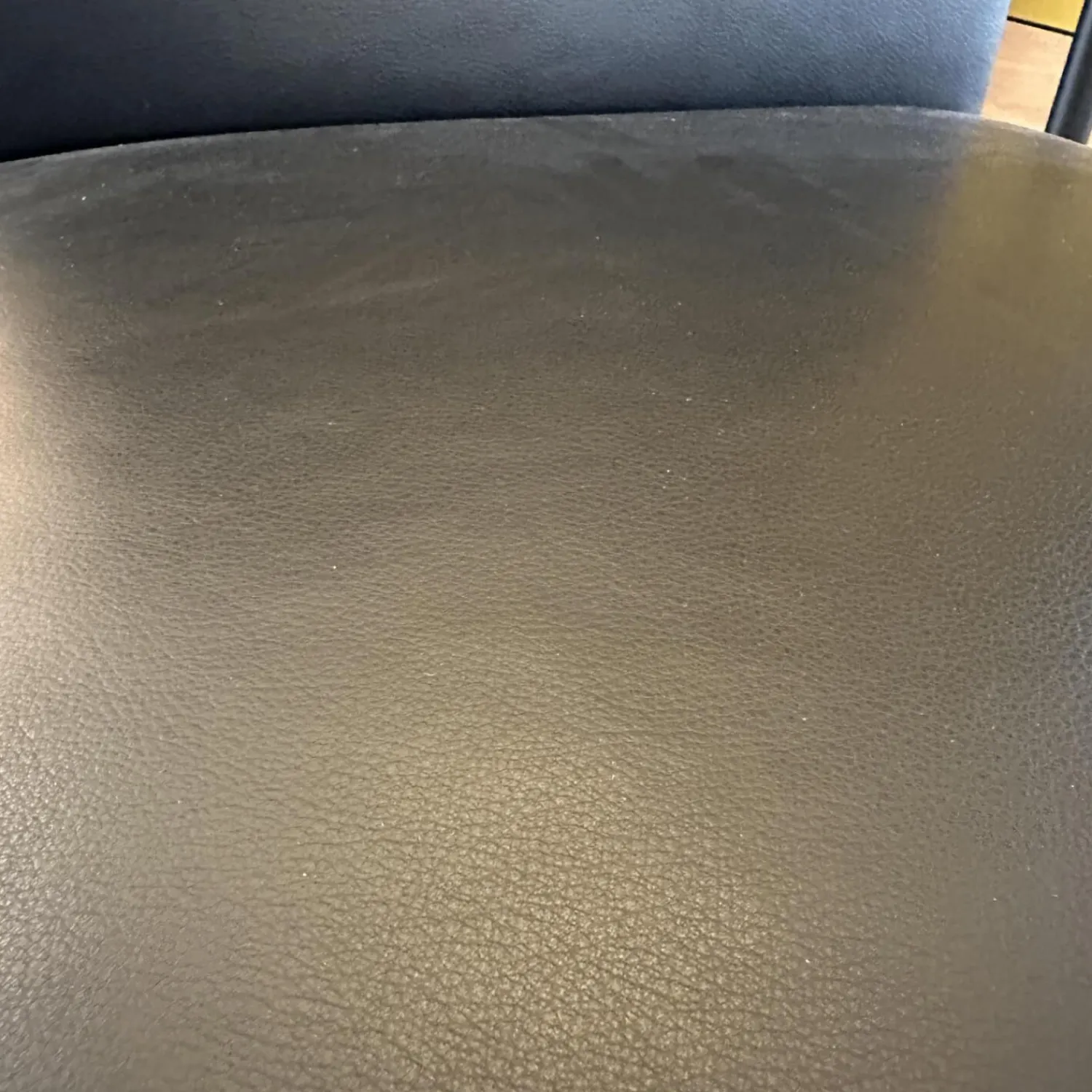 Walter Knoll Einzelstühle|Stuhl George Leder Schwarz Gestell Chrom Silber